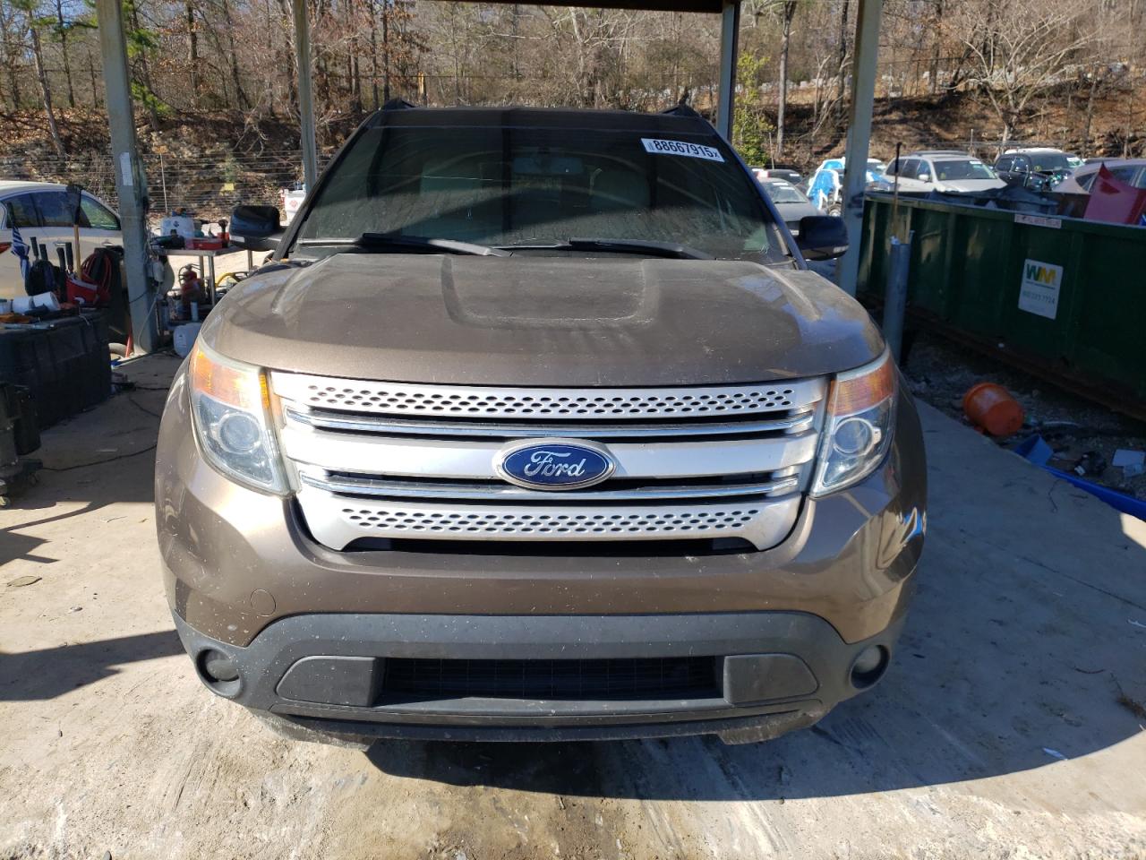 2015 Ford Explorer VIN 1FM5K7D85FGB15584 Copart auction photo, side damage thumbnail 5