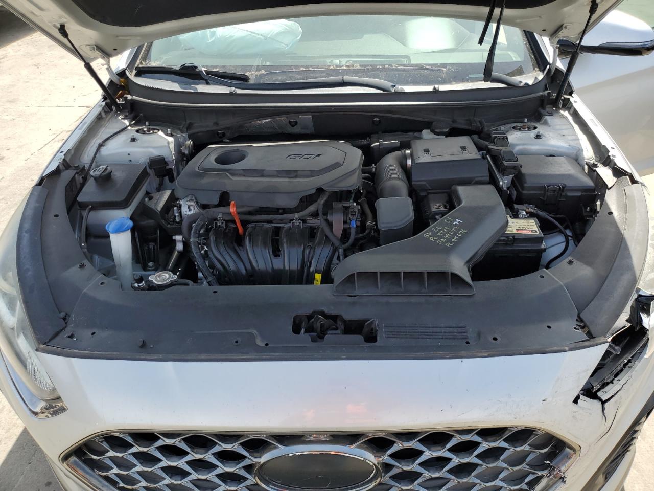 2018 Hyundai Sonata VIN 5NPE34AF4JH660456 Copart auction photo, front end damage thumbnail 11
