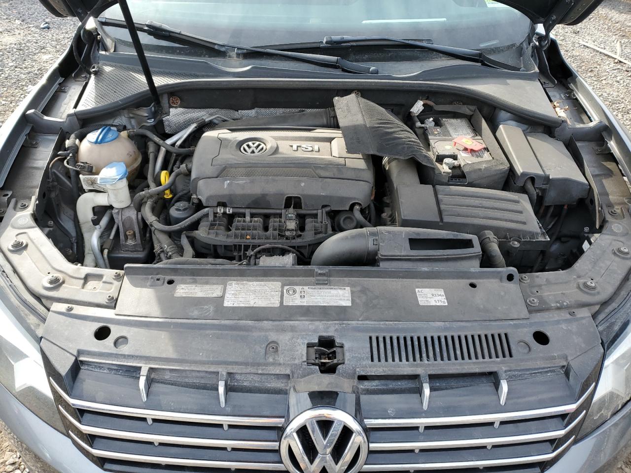 2014 Volkswagen Passat VIN 1VWCT7A34EC041532 Copart auction photo, side damage thumbnail 11