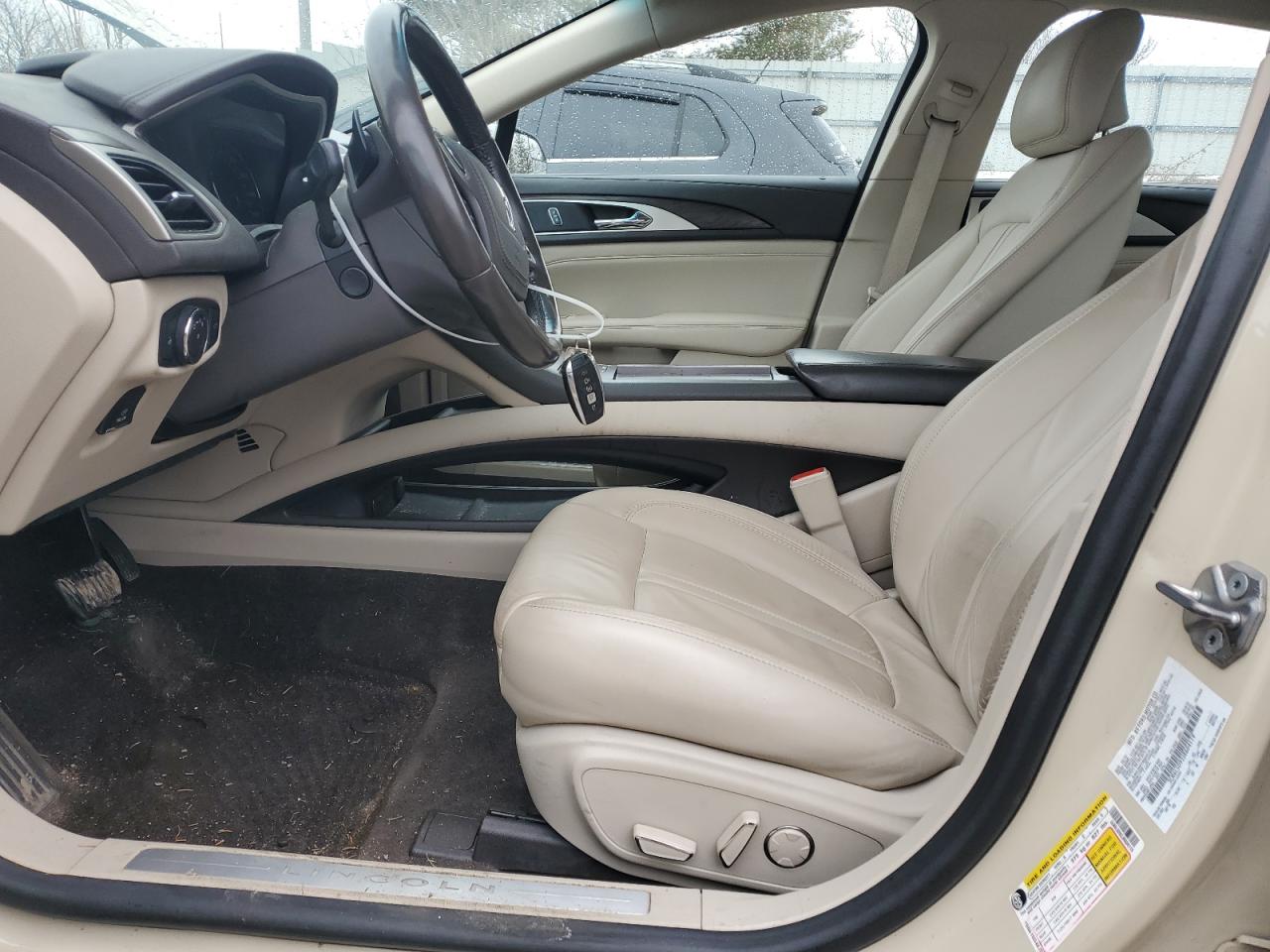 2018 Lincoln MKZ VIN 3LN6L5D92JR604119 Copart auction photo, rear end / side damage thumbnail 7