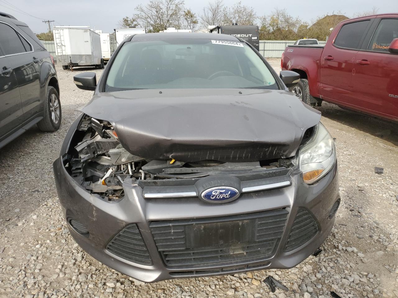 2014 Ford Focus VIN 1FADP3F25EL311331 Copart auction photo, front end damage thumbnail 5