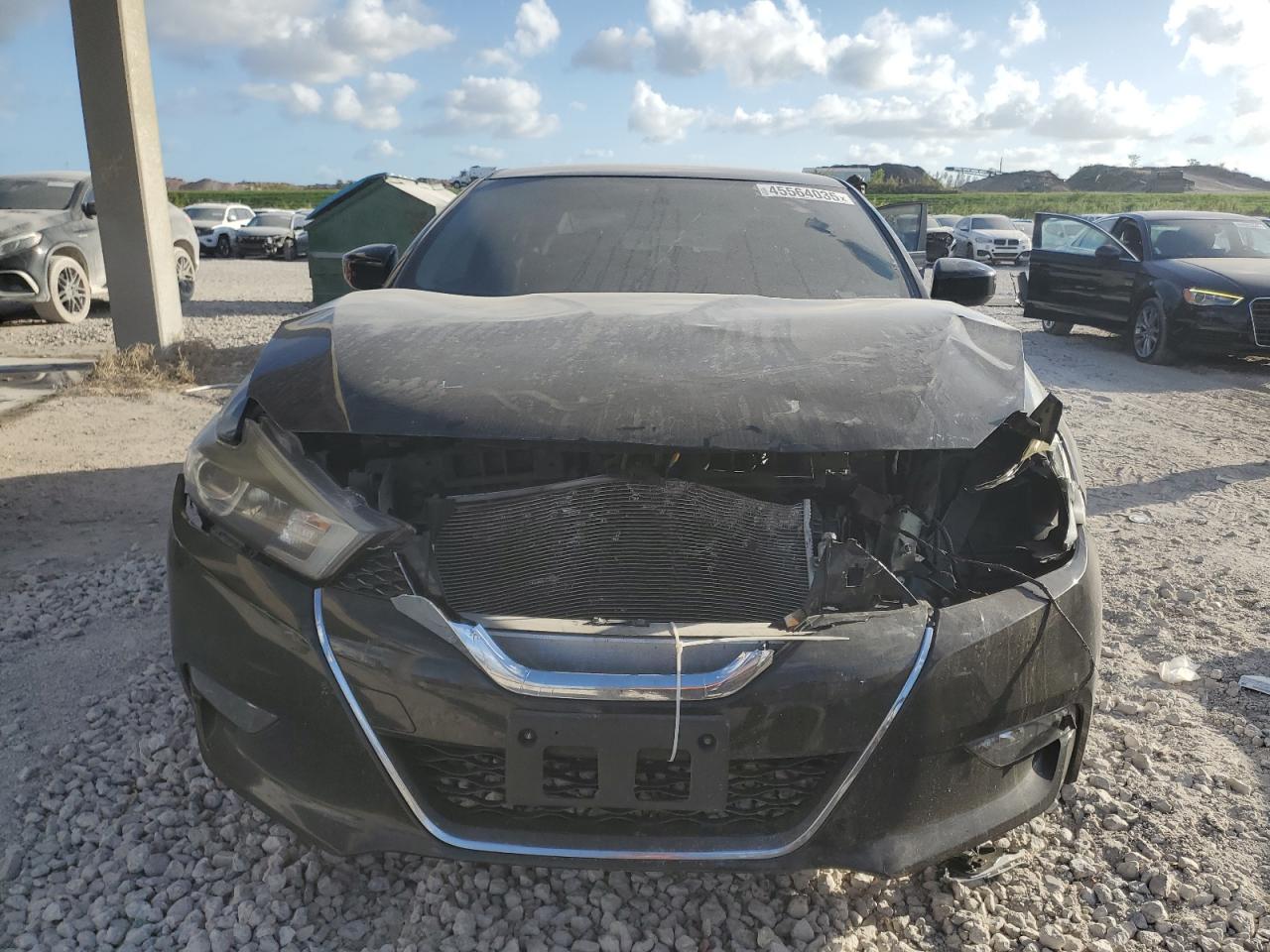 2018 Nissan Maxima VIN 1N4AA6AP8JC402077 Copart auction photo, front end / minor dent/scratches damage thumbnail 5