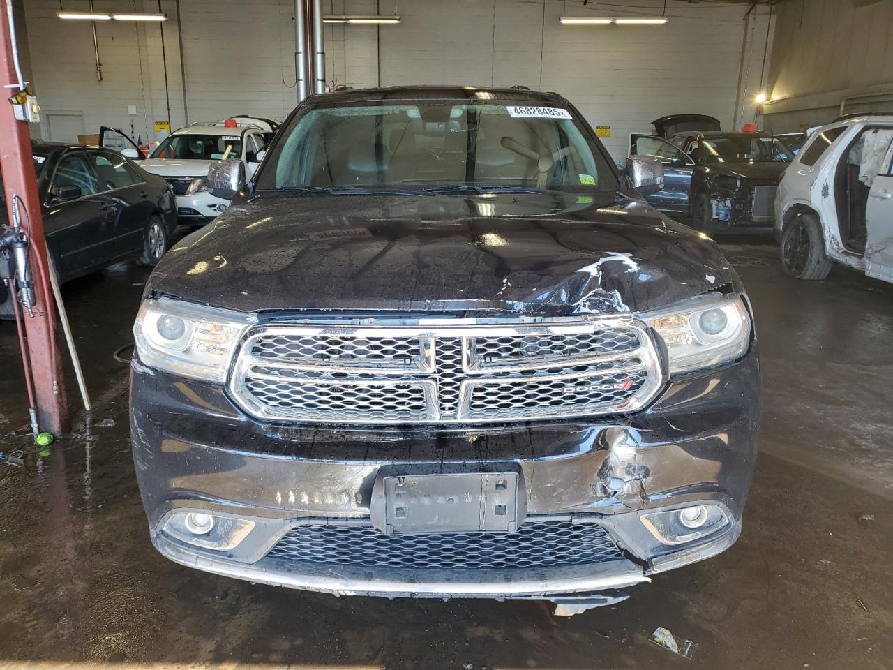 2014 Dodge Durango VIN 1C4RDJEG6EC337284 Copart auction photo, front end / minor dent/scratches damage thumbnail 5