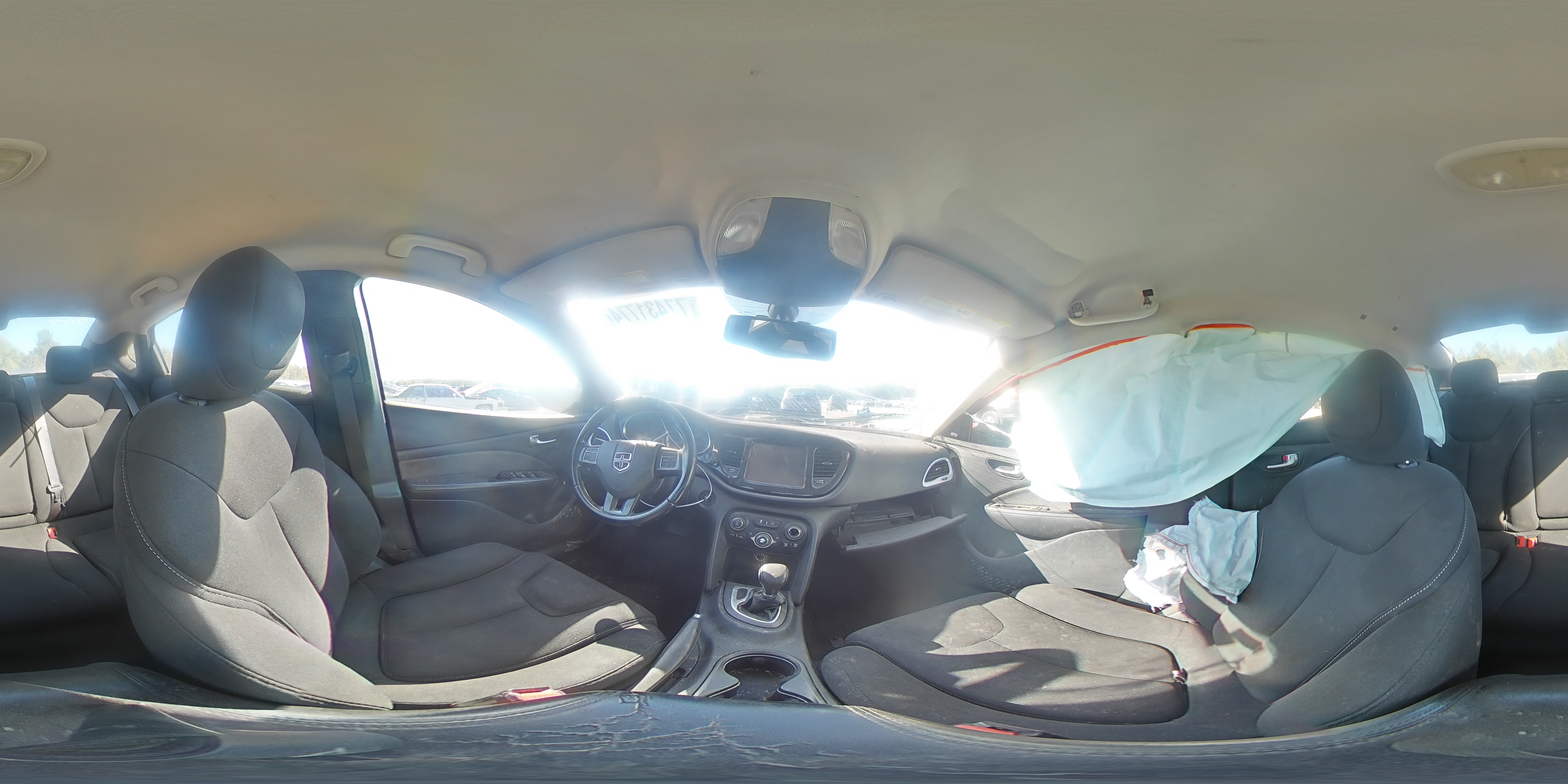2013 Dodge Dart VIN 1C3CDFBA8DD287889 Copart auction photo, front end / side damage thumbnail 12