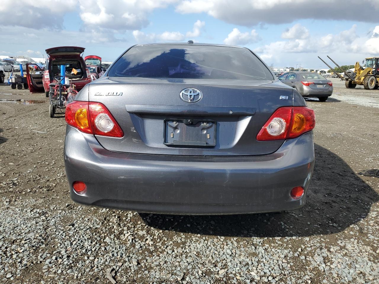2010 Toyota Corolla VIN JTDBU4EE6AJ074916 Copart auction photo, front end damage thumbnail 6