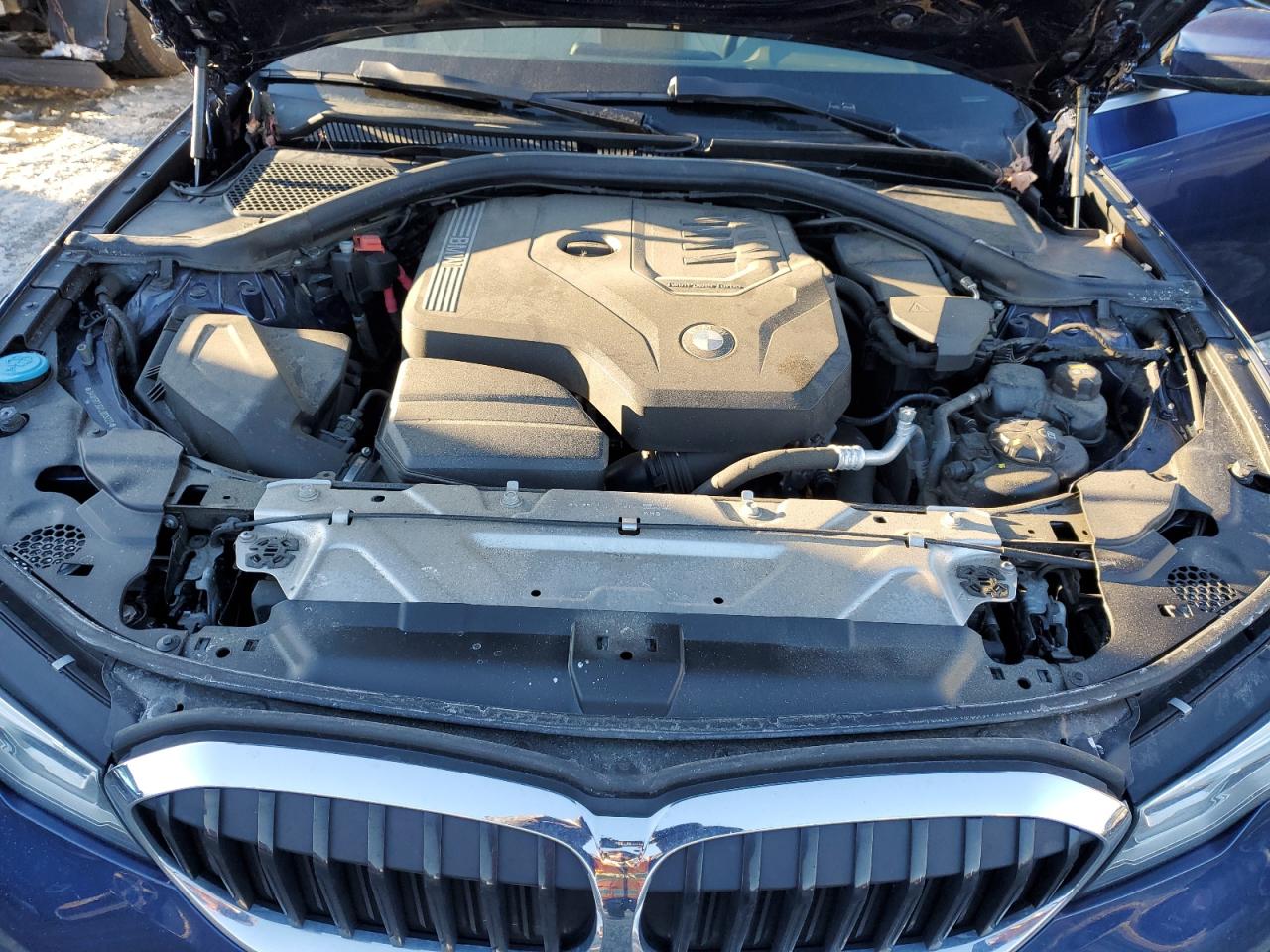 2020 BMW 3er VIN 3MW5R7J0XL8B15229 Copart auction photo, minor dent/scratches damage thumbnail 11
