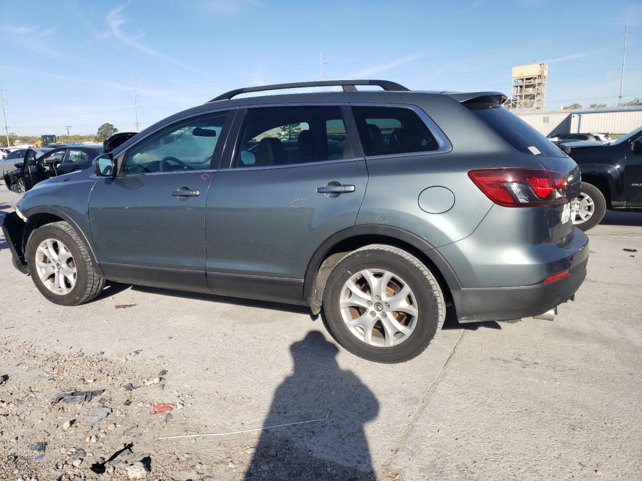 2013 Mazda CX-9 VIN JM3TB2CA4D0416492 Copart auction photo, front end damage thumbnail 2