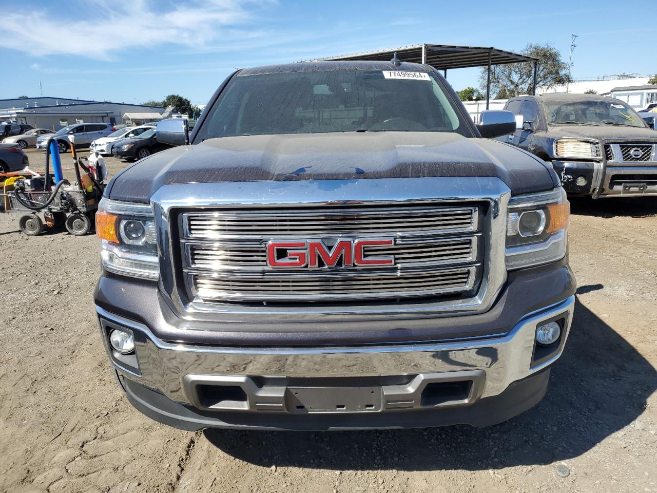 2015 GMC Sierra VIN 3GTP1VEC9FG376843 Copart auction photo, rear end damage thumbnail 5
