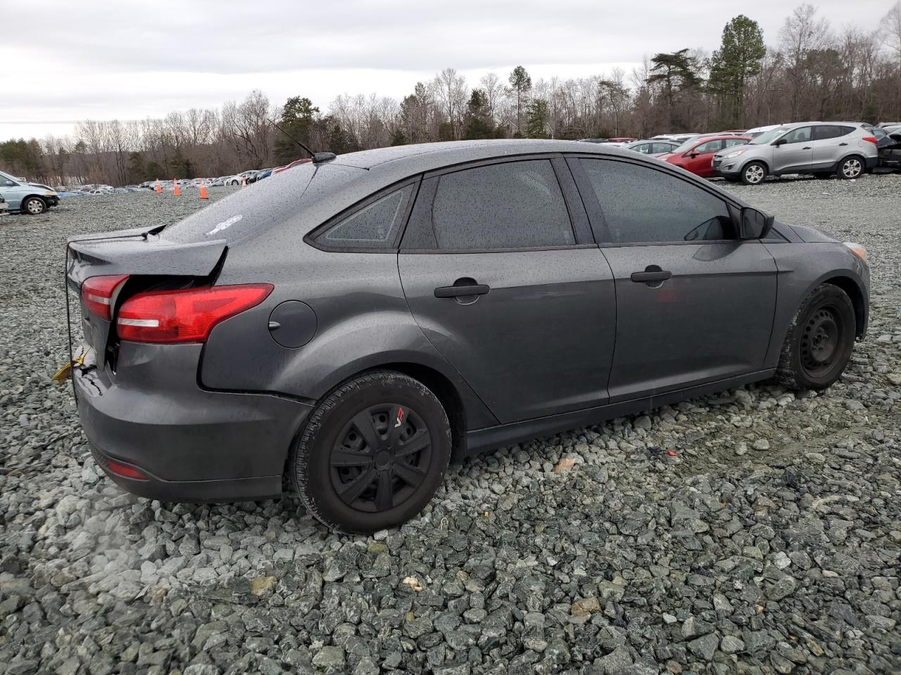 2018 Ford Focus VIN 1FADP3E24JL309128 Copart auction photo, rear end / minor dent/scratches damage thumbnail 3