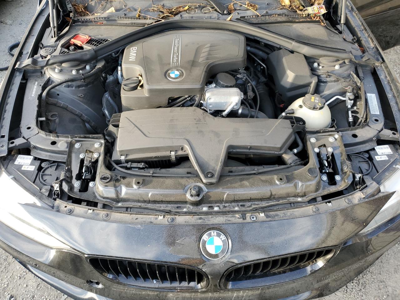 2016 BMW 4er VIN WBA3N7C51GK225943 Copart auction photo, side damage thumbnail 11