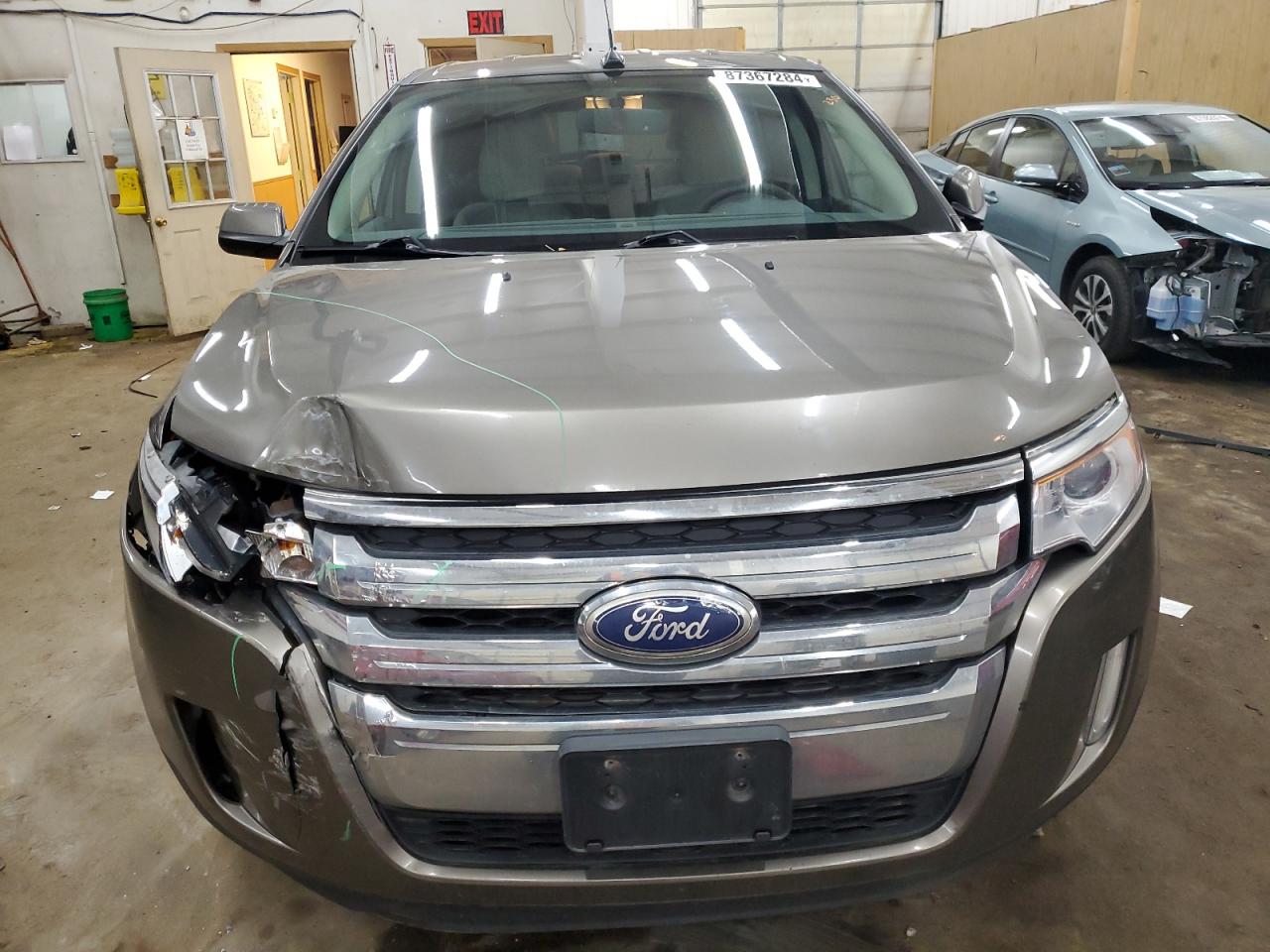 2014 Ford Edge VIN 2FMDK4JC2EBA50332 Copart auction photo, front end / rear end damage thumbnail 5