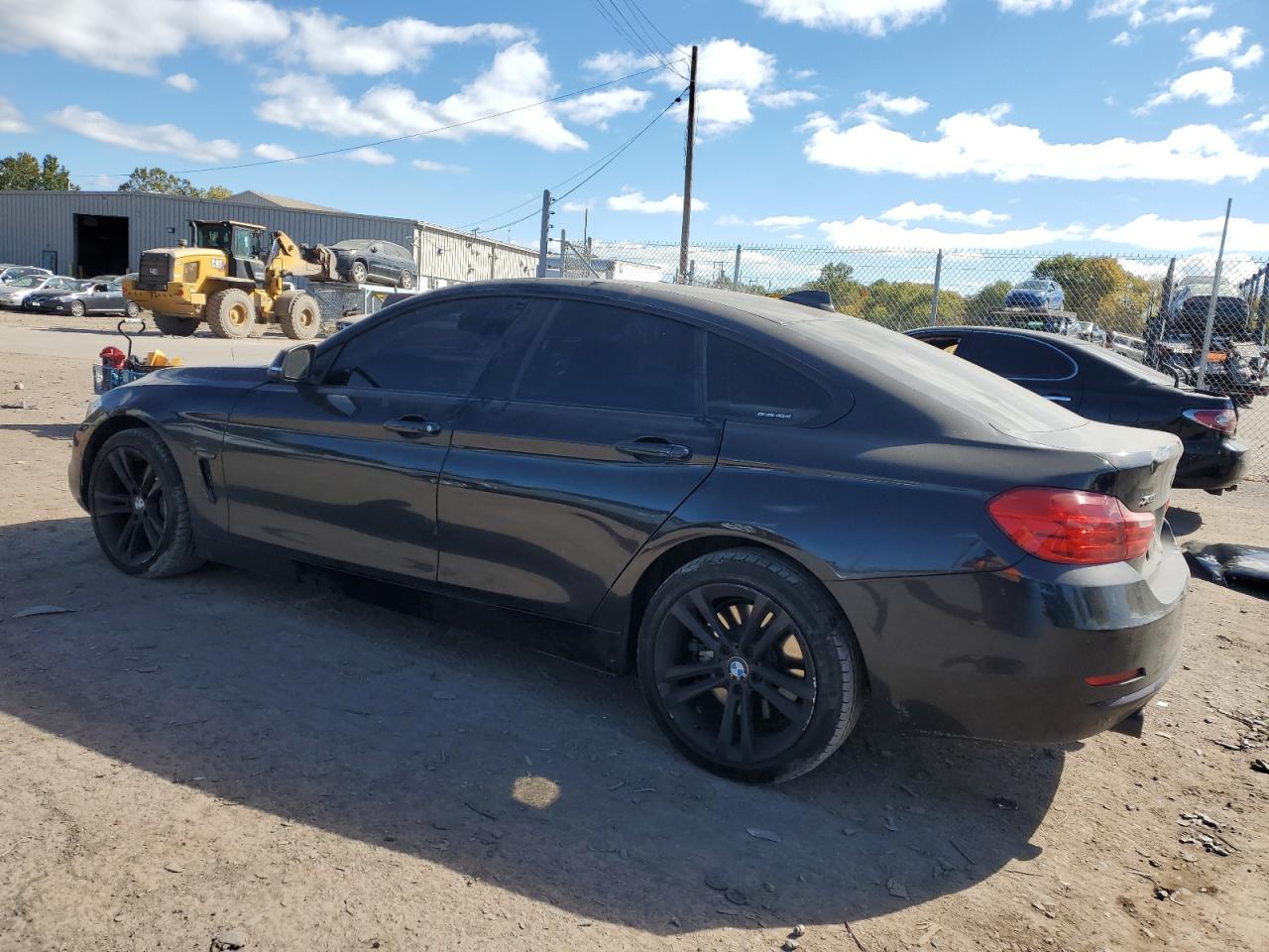 2015 BMW 4er VIN WBA4B3C59FGV48788 Copart auction photo, front end damage thumbnail 2