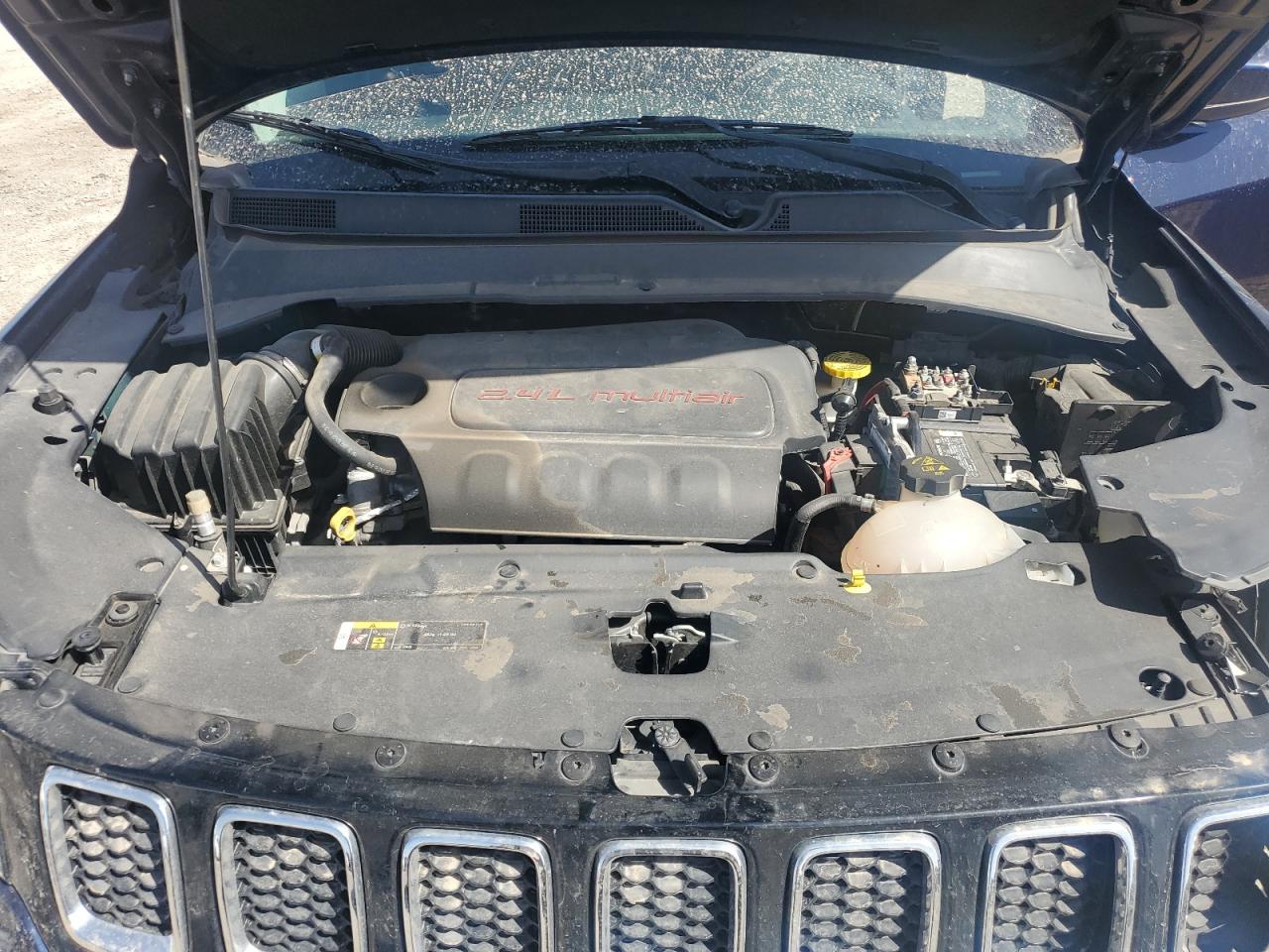 2018 Jeep Compass VIN 3C4NJCBB8JT227489 Copart auction photo, front end damage thumbnail 12