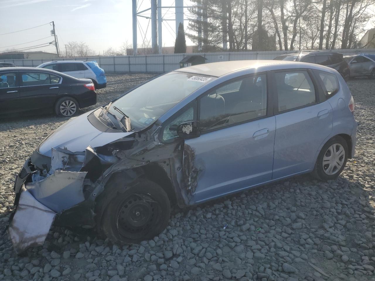 2010 Honda Fit VIN JHMGE8H20AC026889