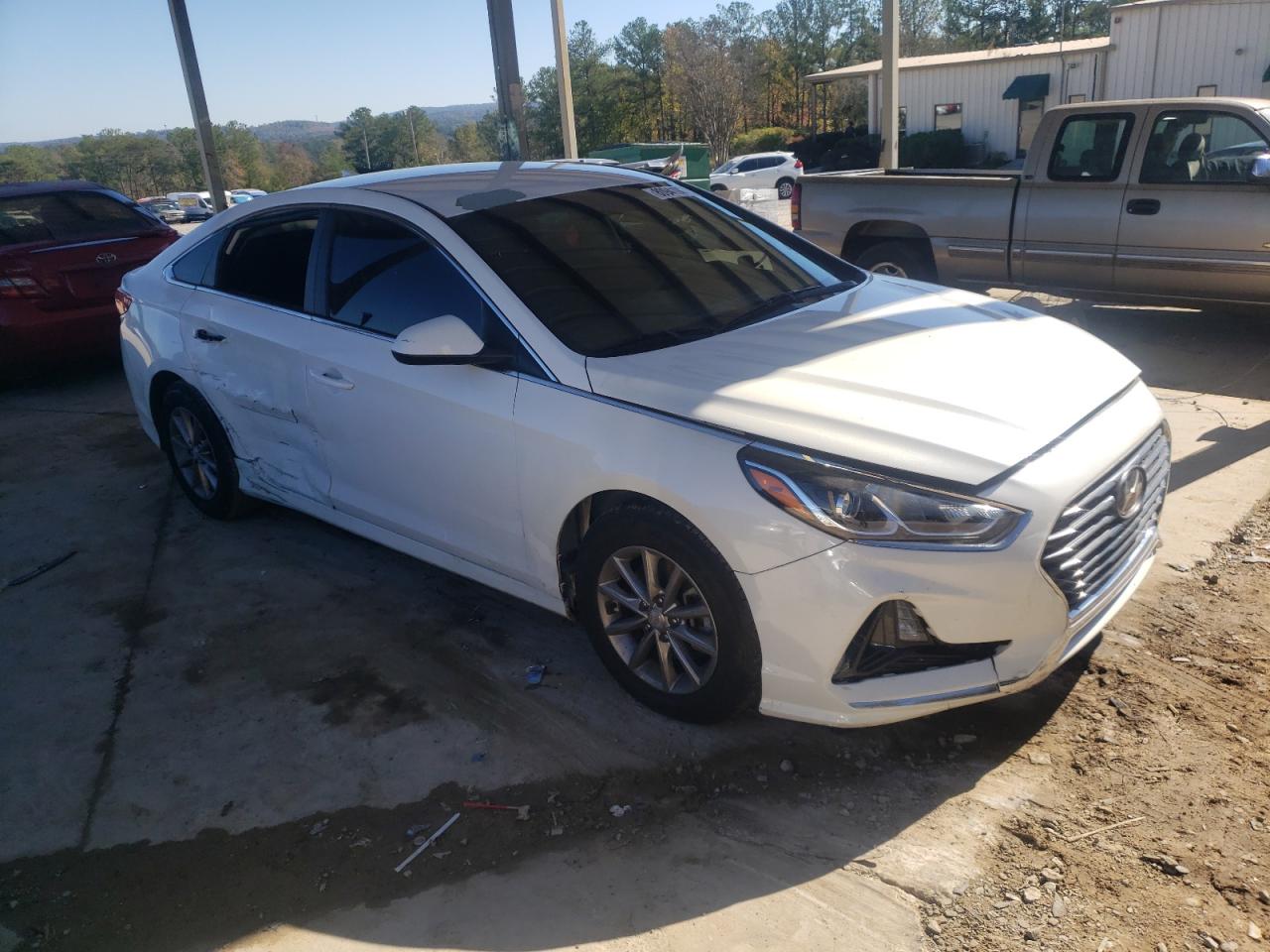 2019 Hyundai Sonata VIN 5NPE24AF0KH771266 Copart auction photo, side / vandalism damage thumbnail 4