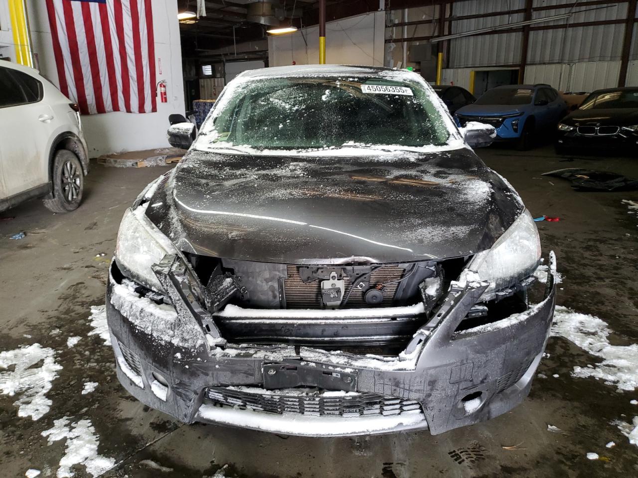 2015 Nissan Sentra VIN 3N1AB7AP7FY232471 Copart auction photo, front end damage thumbnail 5