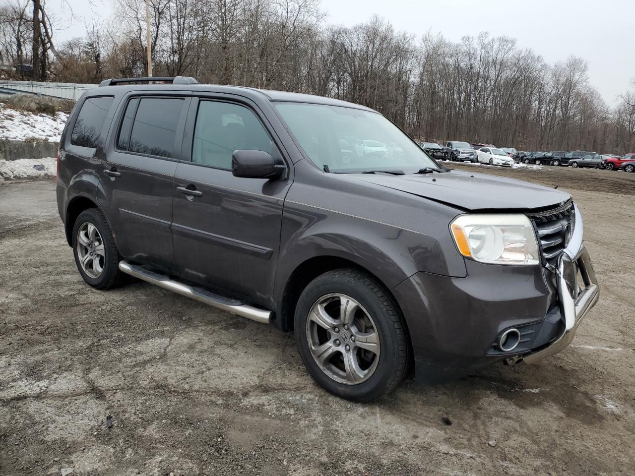 2014 Honda Pilot VIN 5FNYF4H44EB002598 Copart auction photo, front end / minor dent/scratches damage thumbnail 4