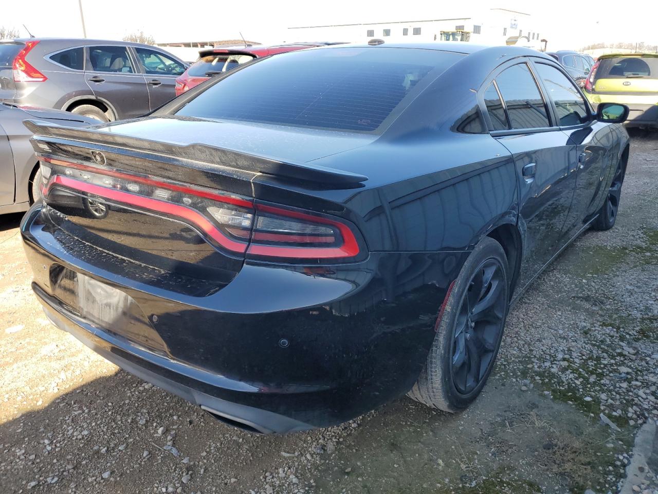2020 Dodge Charger VIN 2C3CDXBG6LH238752 Copart auction photo, front end / rear end damage thumbnail 3