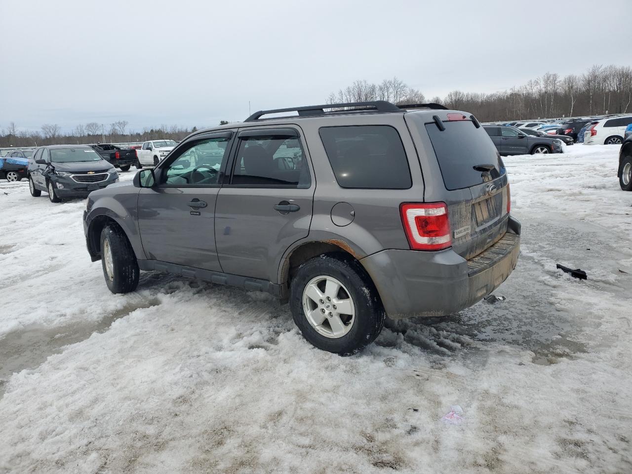 2012 Ford Escape VIN 1FMCU9D79CKC22876 Copart auction photo, front end / side damage thumbnail 2