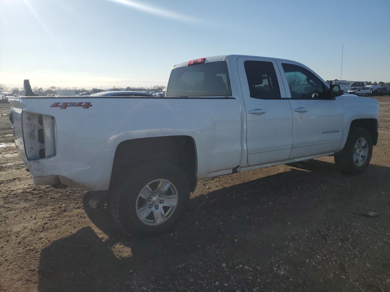 2018 Chevrolet Silverado VIN 1GCVKREC6JZ122091 Copart auction photo, front end / rear end damage thumbnail 3
