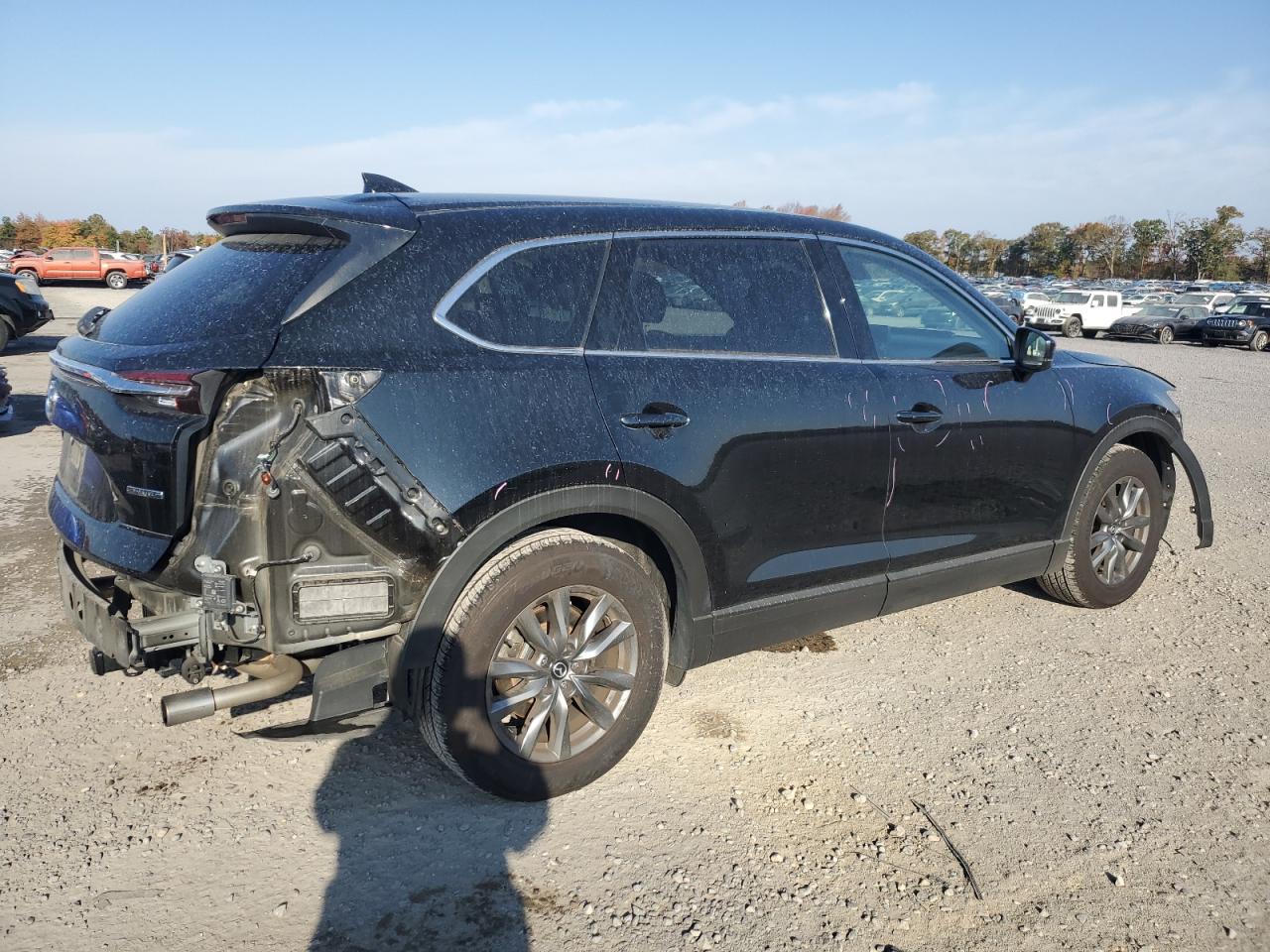 2020 Mazda CX-9 VIN JM3TCBCY4L0409535 Copart auction photo, all over damage thumbnail 3