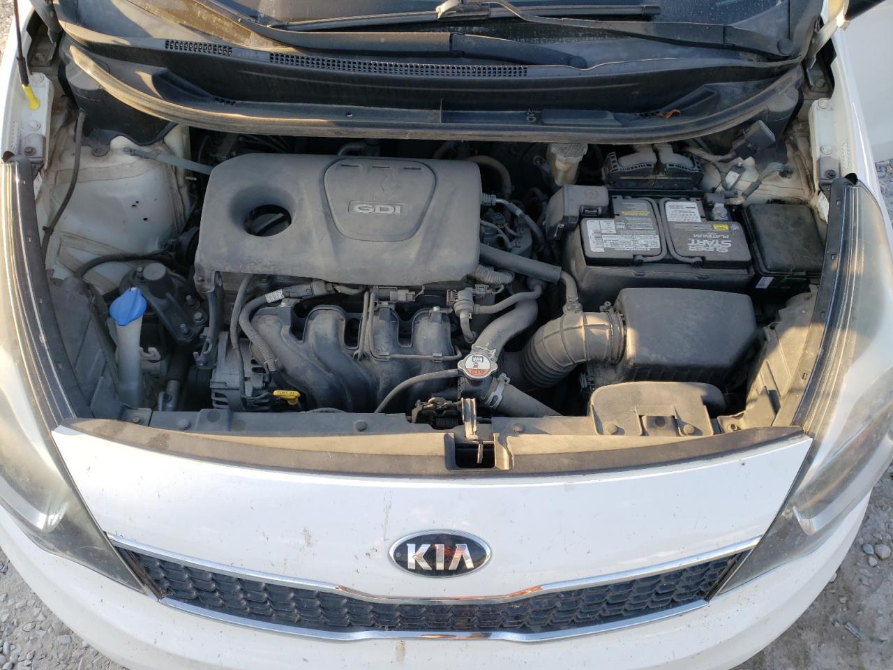 2016 KIA Rio VIN KNADN4A35G6663104 Copart auction photo, front end / rear end damage thumbnail 13