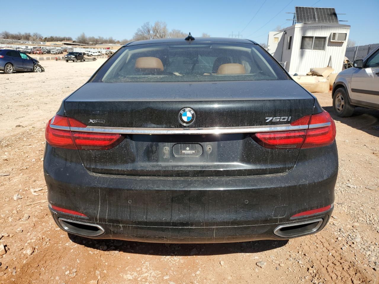 2016 BMW 7er VIN WBA7F2C57GG415993 Copart auction photo, front end / mechanical damage thumbnail 6