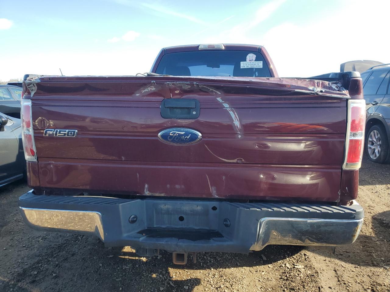 2009 Ford F-150 VIN 1FTRF14W49KA83847 Copart auction photo, rear end damage thumbnail 6