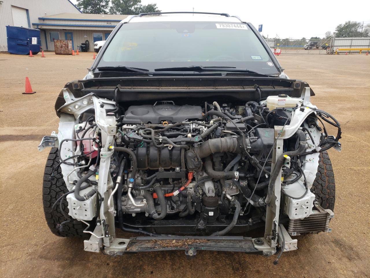 2020 Toyota Highlander VIN 5TDGARAH6LS502002 Copart auction photo, front end / side damage thumbnail 5