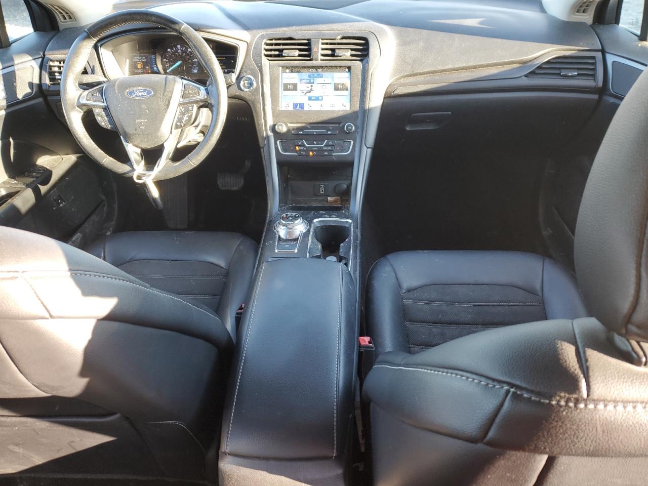 2018 Ford Fusion VIN 3FA6P0LU3JR274126 Copart auction photo, rear end damage thumbnail 8