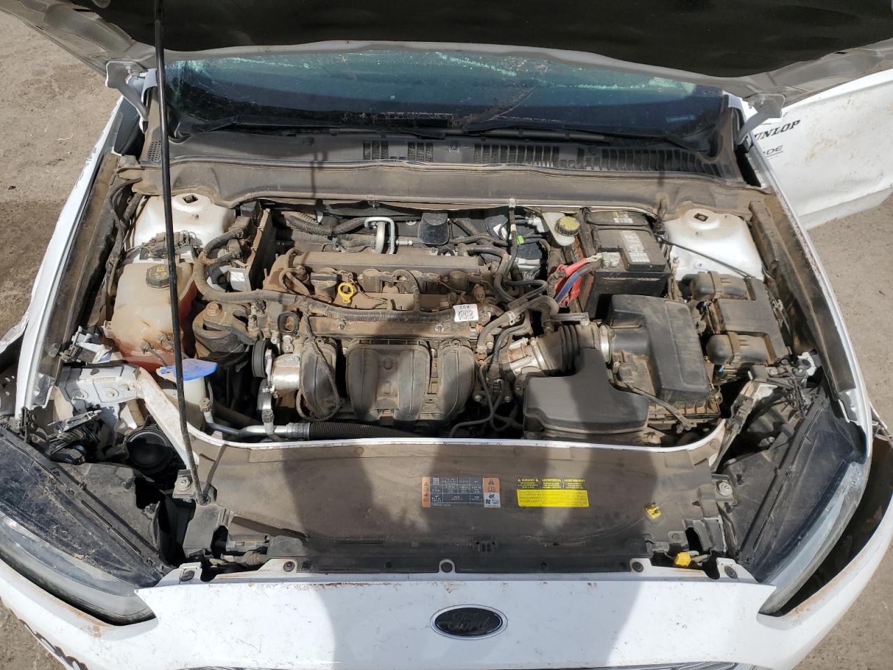 2015 Ford Fusion VIN 1FA6P0G70F5106698 Copart auction photo, rollover damage thumbnail 12