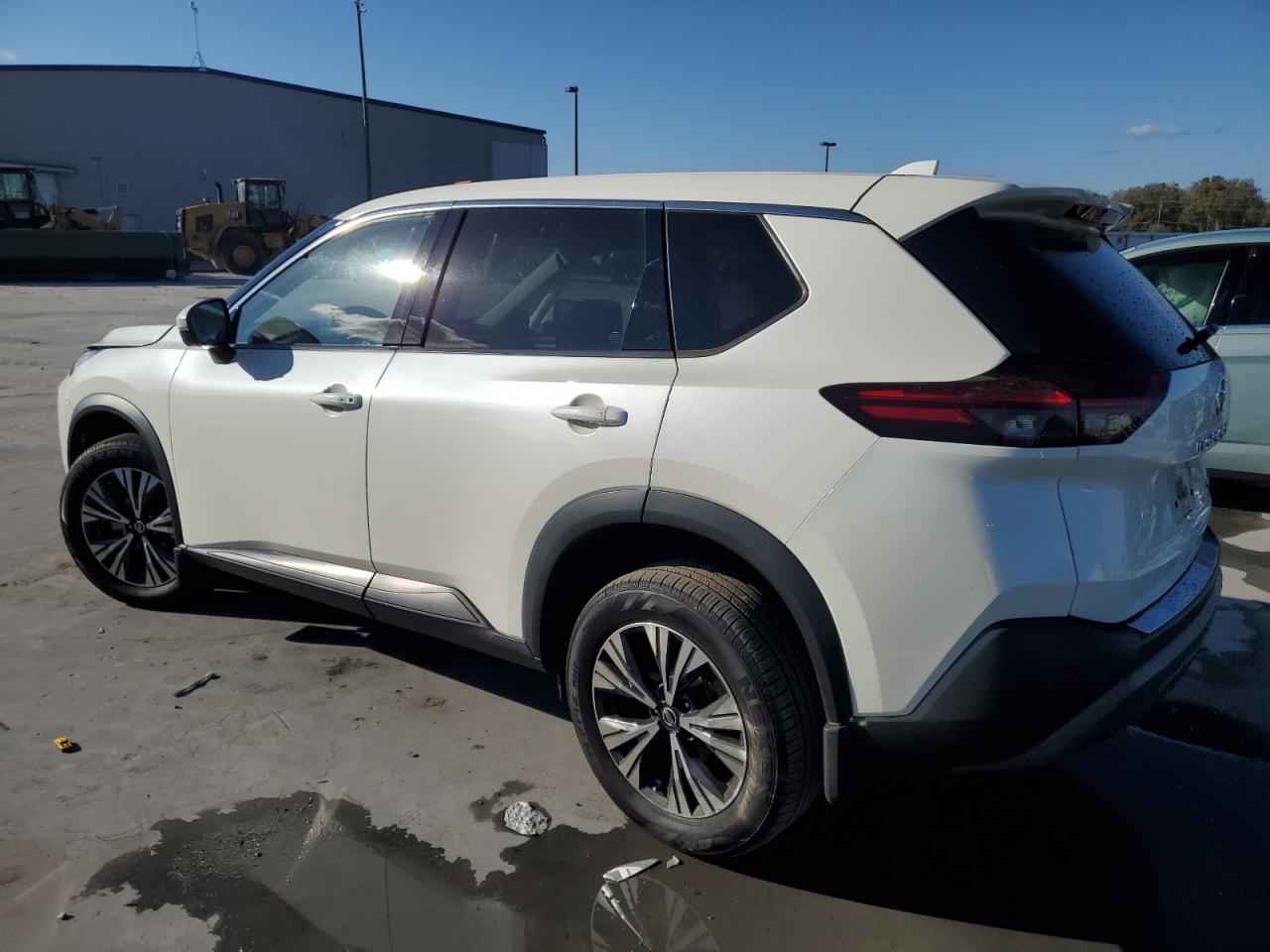 2021 Nissan Rogue VIN JN8AT3BA0MW008402 Copart auction photo, front end / side damage thumbnail 2