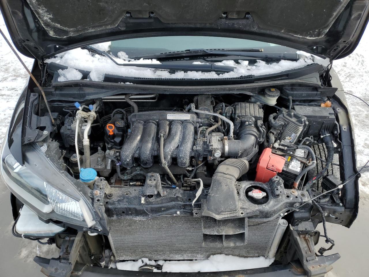2017 Honda Fit VIN 3HGGK5G53HM701195 Copart auction photo, front end damage thumbnail 11
