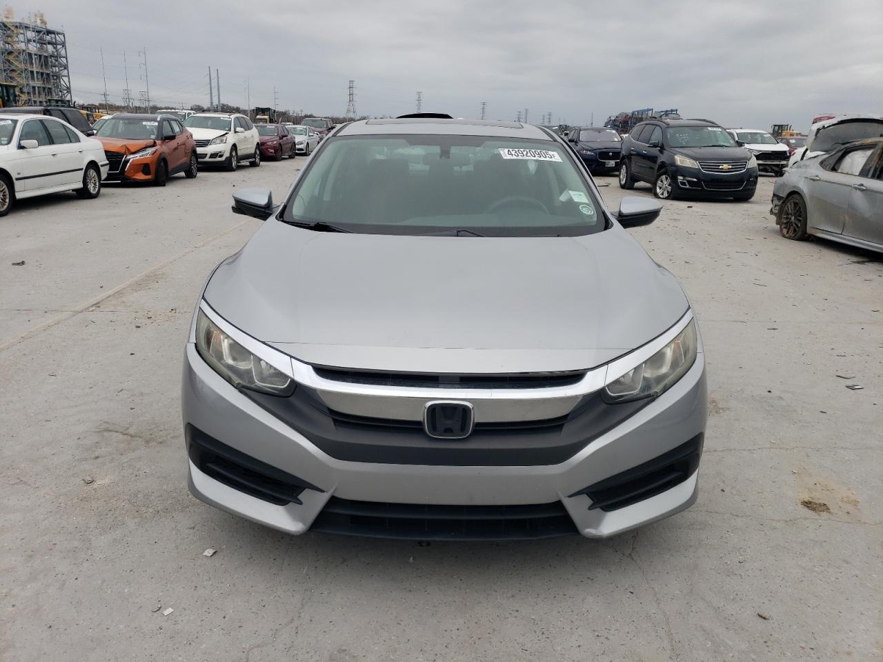 2016 Honda Civic VIN 19XFC2F77GE050414 Copart auction photo, side damage thumbnail 5