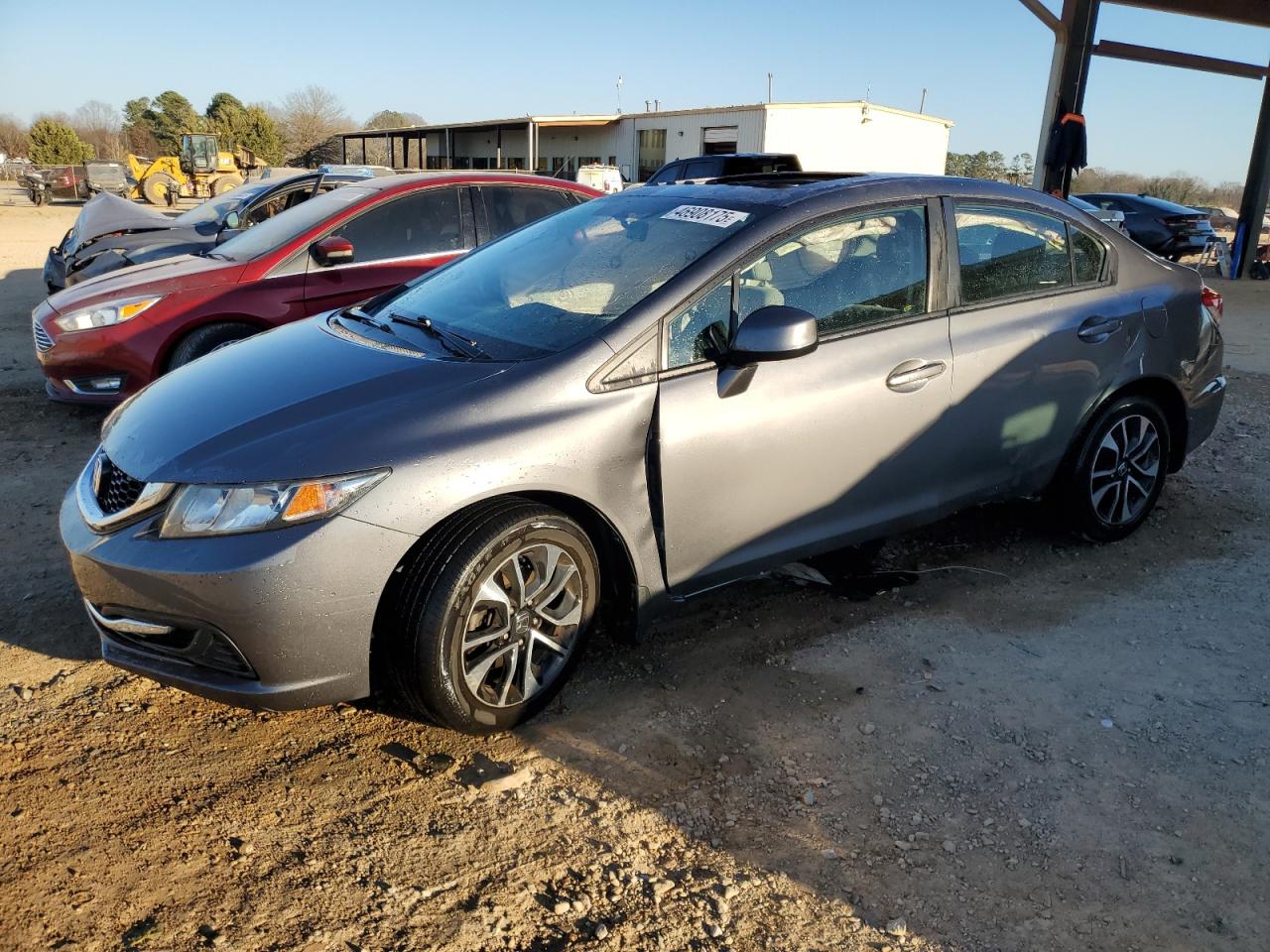 2013 Honda Civic VIN 19XFB2F81DE033065 - Copart auction photo