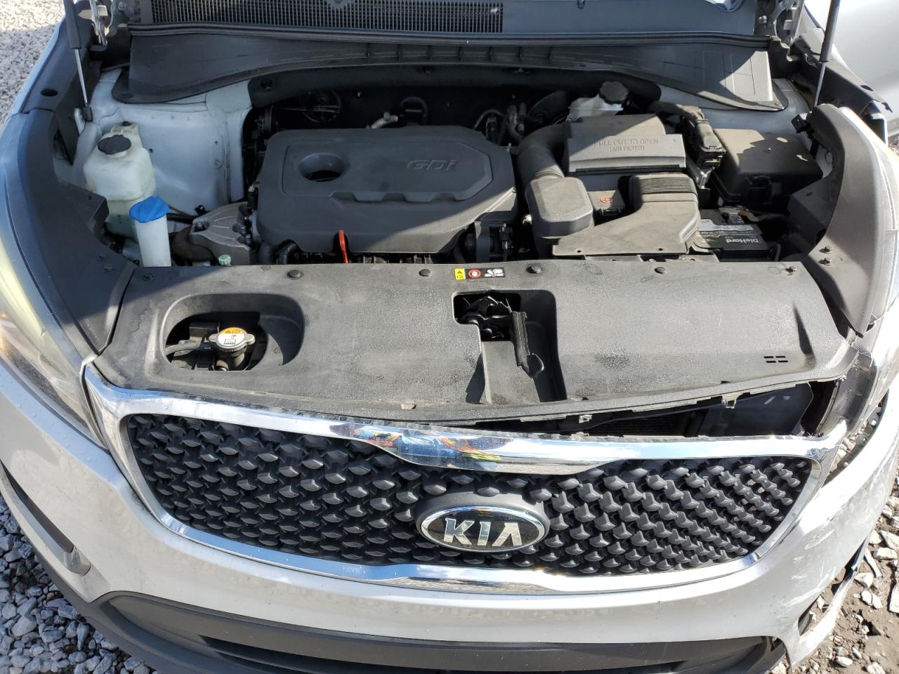 2016 KIA Sorento VIN 5XYPG4A3XGG169716 Copart auction photo, front end damage thumbnail 12