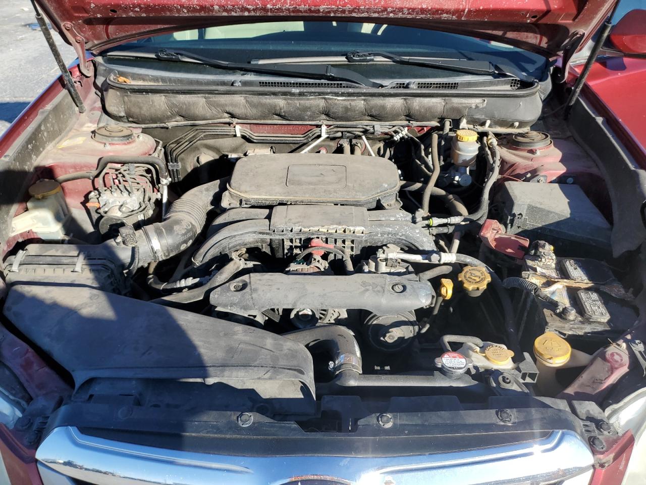 2011 Subaru Outback VIN 4S4BRBCC4B3330432 Copart auction photo, mechanical / all over damage thumbnail 12