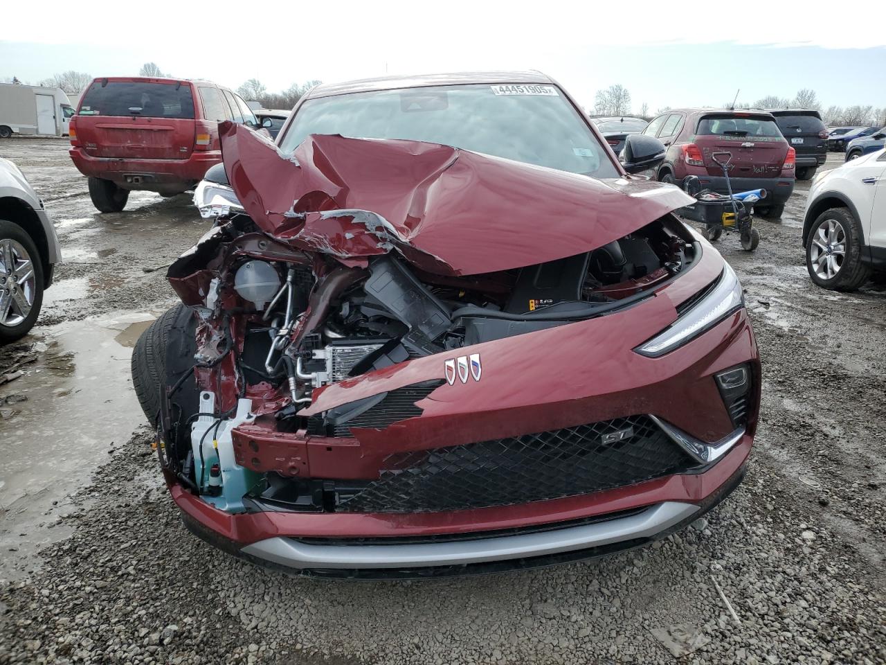 2025 Buick Envista VIN KL47LBEPXSB100583 Copart auction photo, front end / rear end damage thumbnail 5