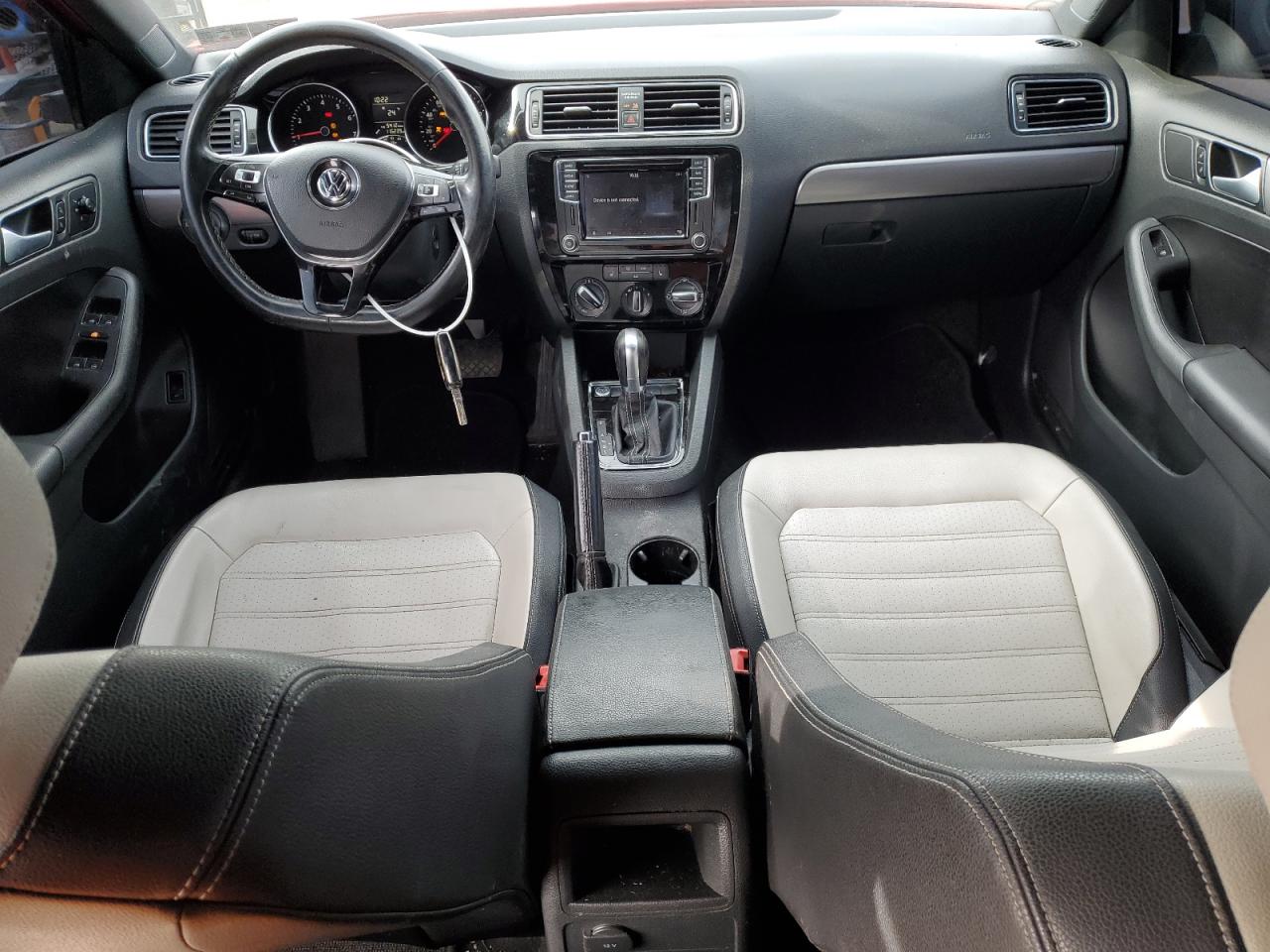 2017 Volkswagen Jetta VIN 3VWD17AJ6HM303093 Copart auction photo, front end / side damage thumbnail 8