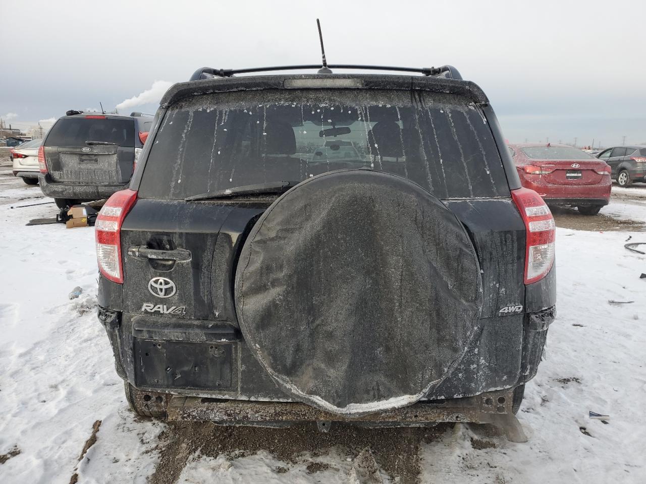 2011 Toyota RAV 4 VIN 2T3BF4DV6BW126432 Copart auction photo, front end / rear end damage thumbnail 6