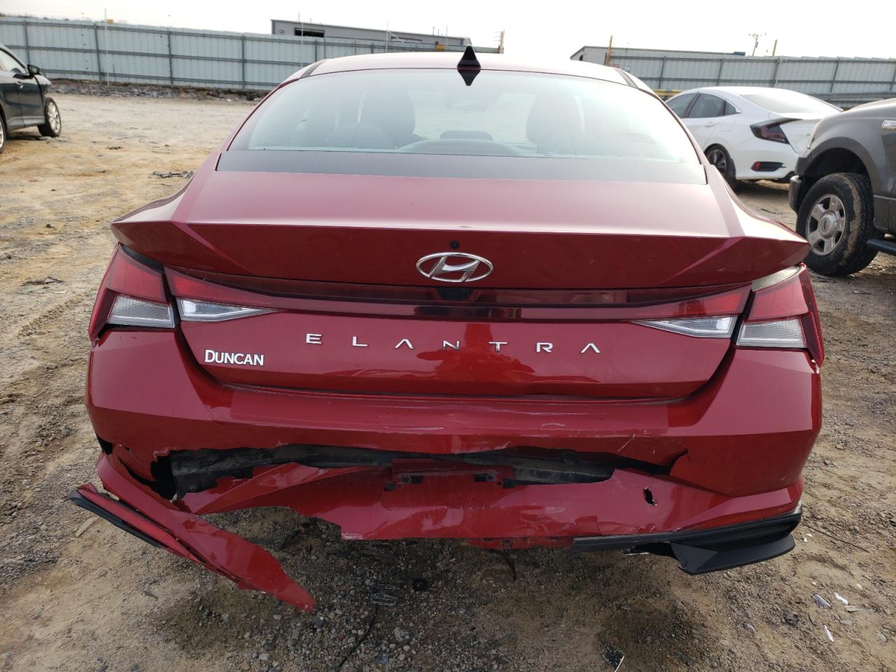 2023 Hyundai Elantra VIN KMHLS4AG7PU413154 Copart auction photo, all over damage thumbnail 6