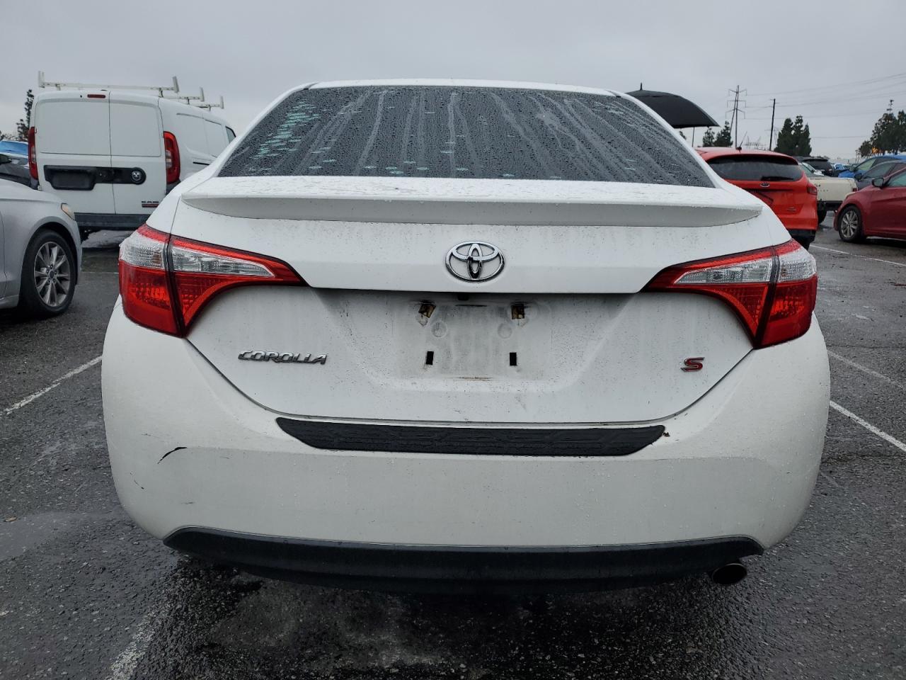 2015 Toyota Corolla VIN 2T1BURHE2FC402232 Copart auction photo, front end damage thumbnail 6