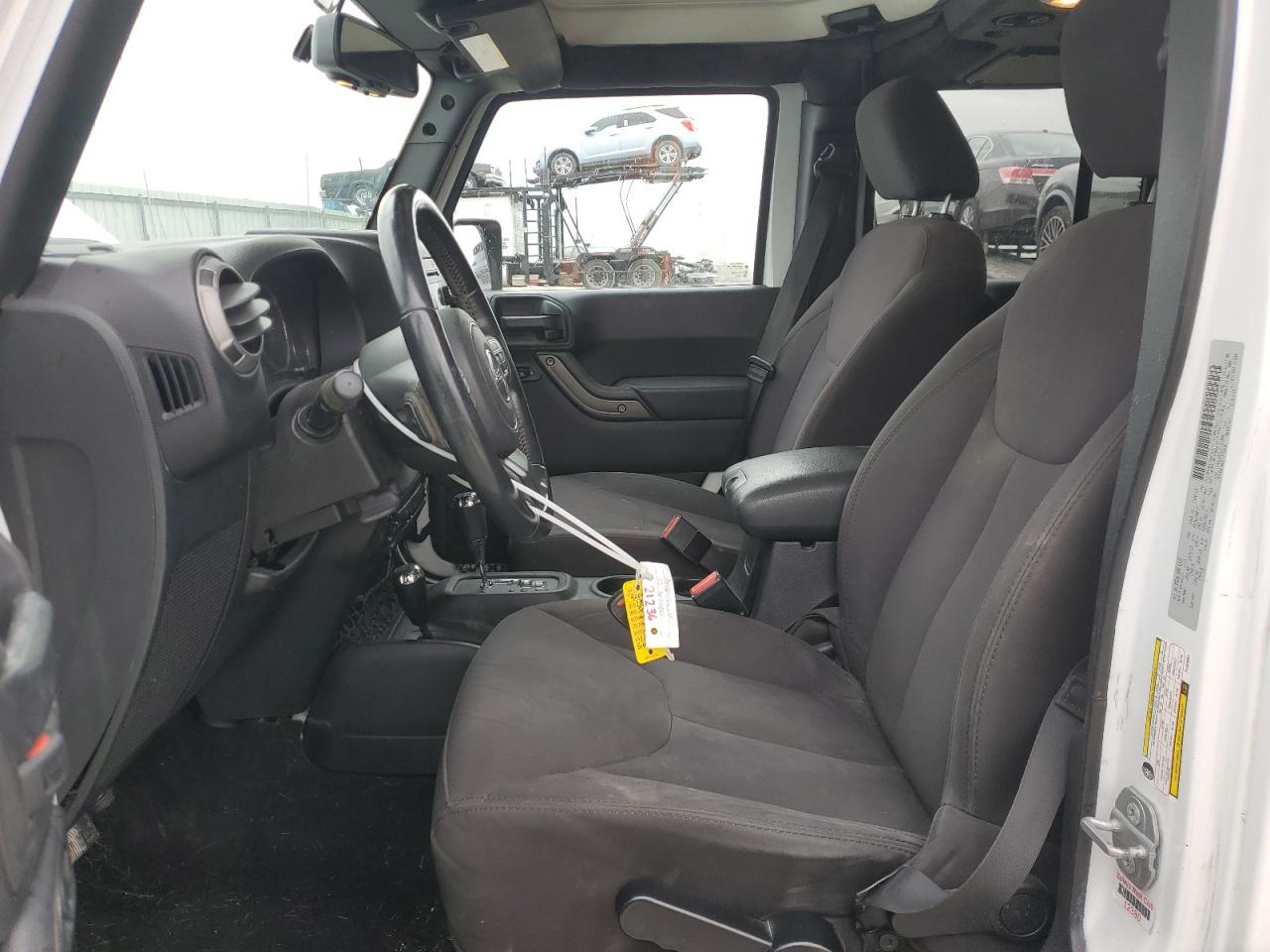 2015 Jeep Wrangler VIN 1C4BJWDG1FL629001 Copart auction photo, front end damage thumbnail 7