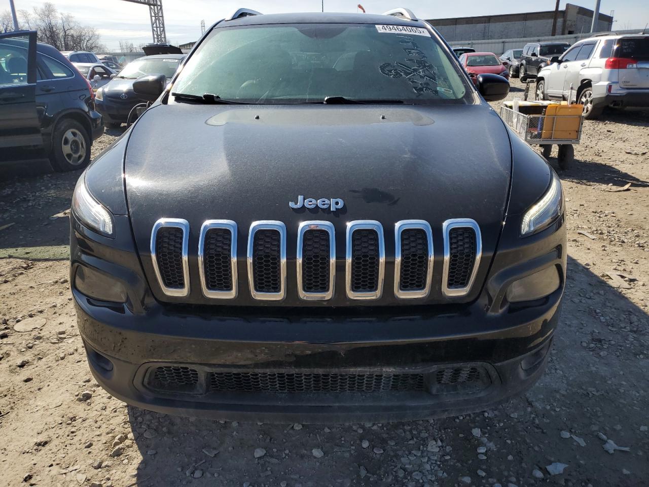 2017 Jeep Grand Cherokee VIN 1C4PJMCS6HW575762 Copart auction photo, rear end damage thumbnail 5