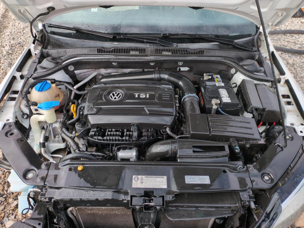 2016 Volkswagen Jetta VIN 3VWD17AJ3GM241103 Copart auction photo, all over damage thumbnail 11