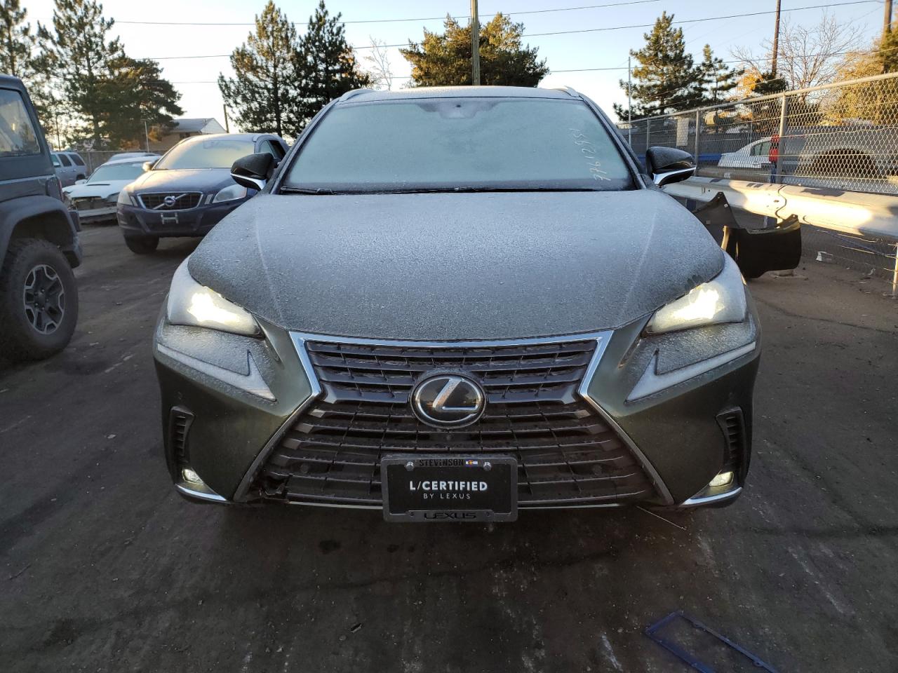 2021 Lexus NX VIN JTJGARDZ7M2259276 Copart auction photo, rear end damage thumbnail 5