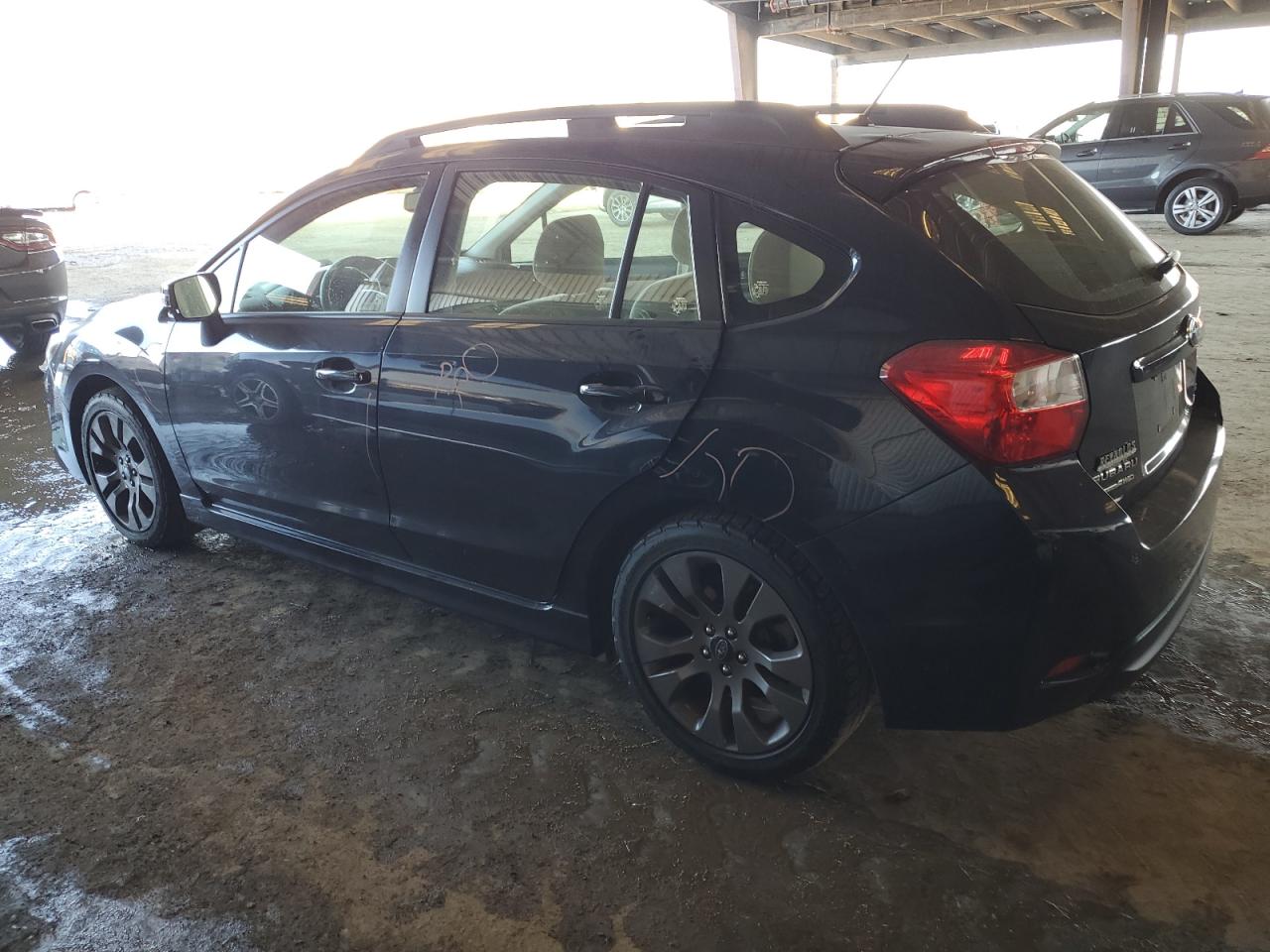 2015 Subaru Impreza VIN JF1GPAT67FH317127 Copart auction photo, side damage thumbnail 2