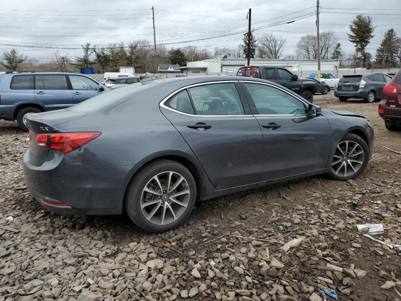 2015 Acura TLX VIN 19UUB2F54FA015793 Copart auction photo, front end damage thumbnail 3