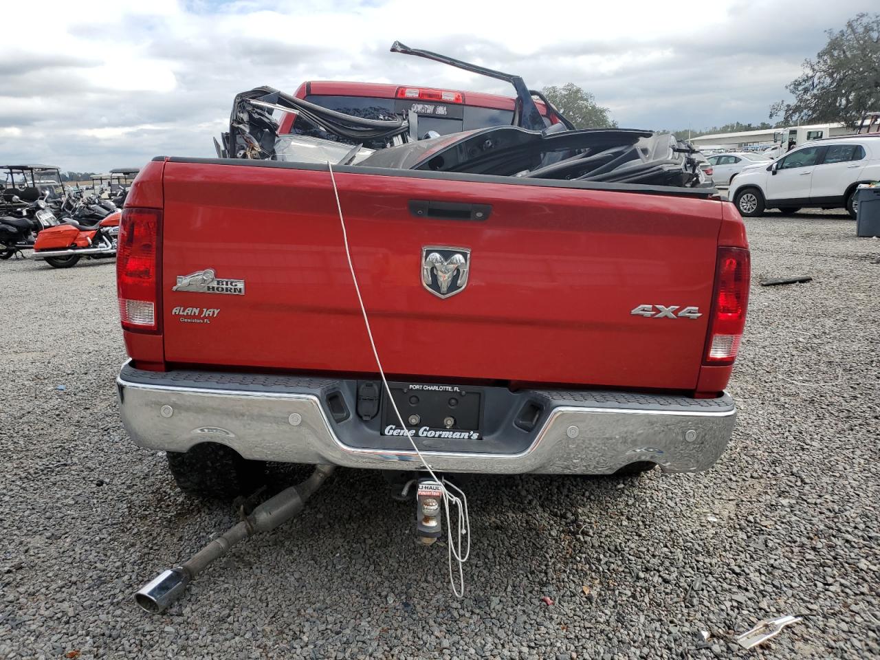 2016 RAM 1500 VIN 3C6RR7LT2GG114137 Copart auction photo, front end damage thumbnail 6