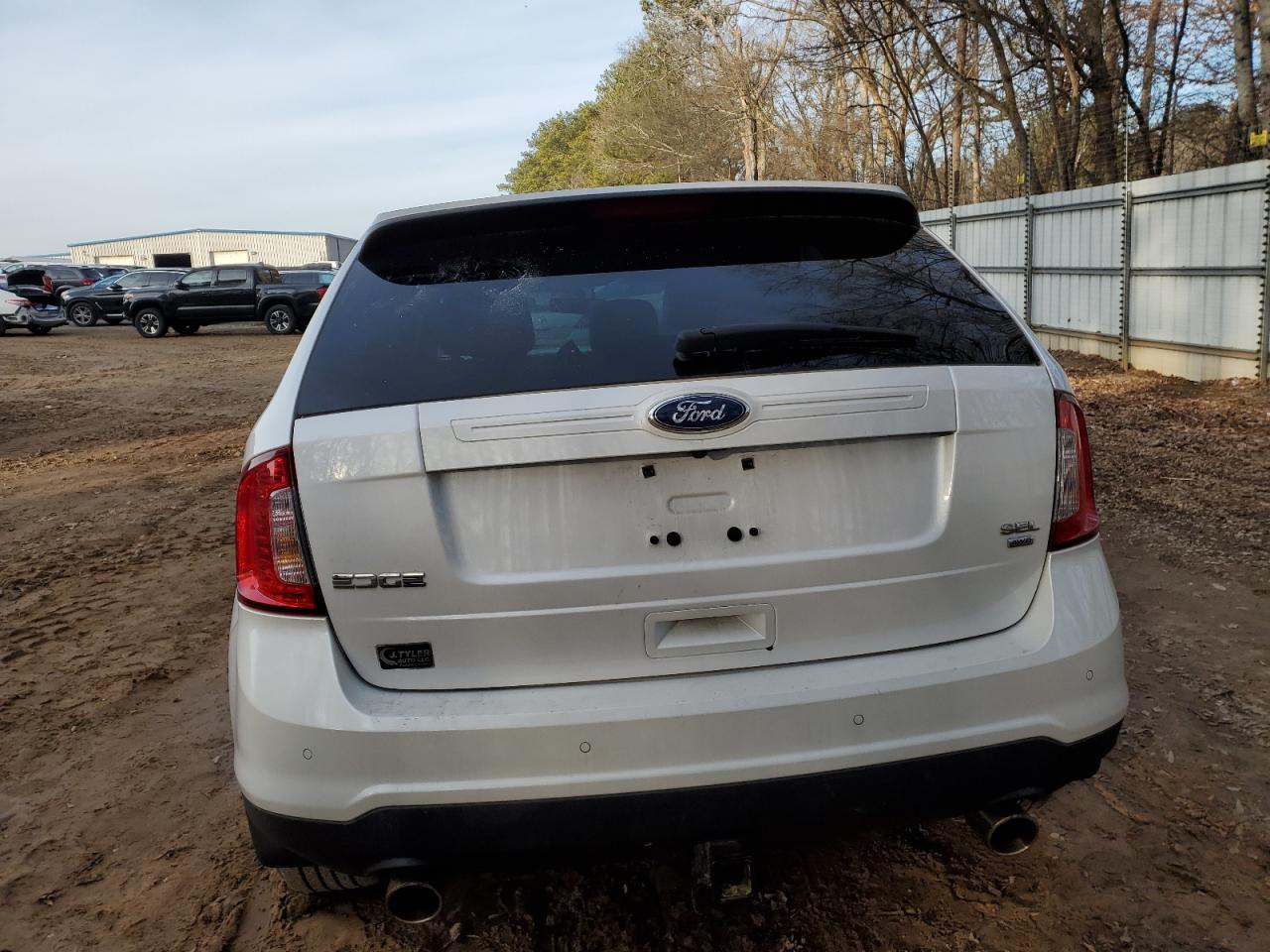 2013 Ford Edge VIN 2FMDK4JC7DBB44933 Copart auction photo, front end / undercarriage damage thumbnail 6